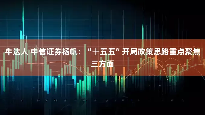 牛达人 中信证券杨帆：“十五五”开局政策思路重点聚焦三方面