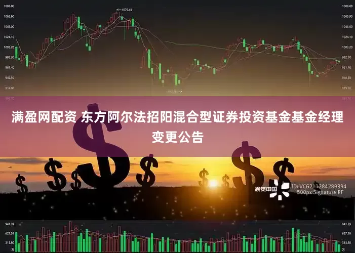 满盈网配资 东方阿尔法招阳混合型证券投资基金基金经理变更公告